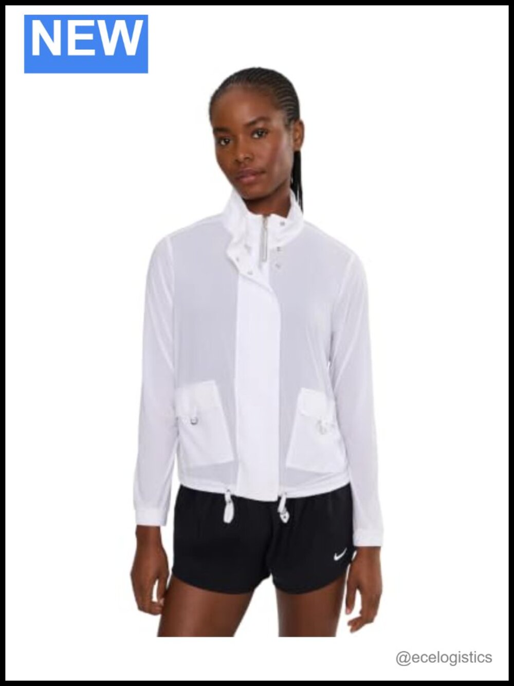 Women's Sunsense Cropped Jacket Long Sleeve SPF 50 Zip Up